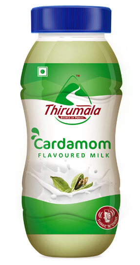 Cardamom Flavoured Milk - Thirumala Milk